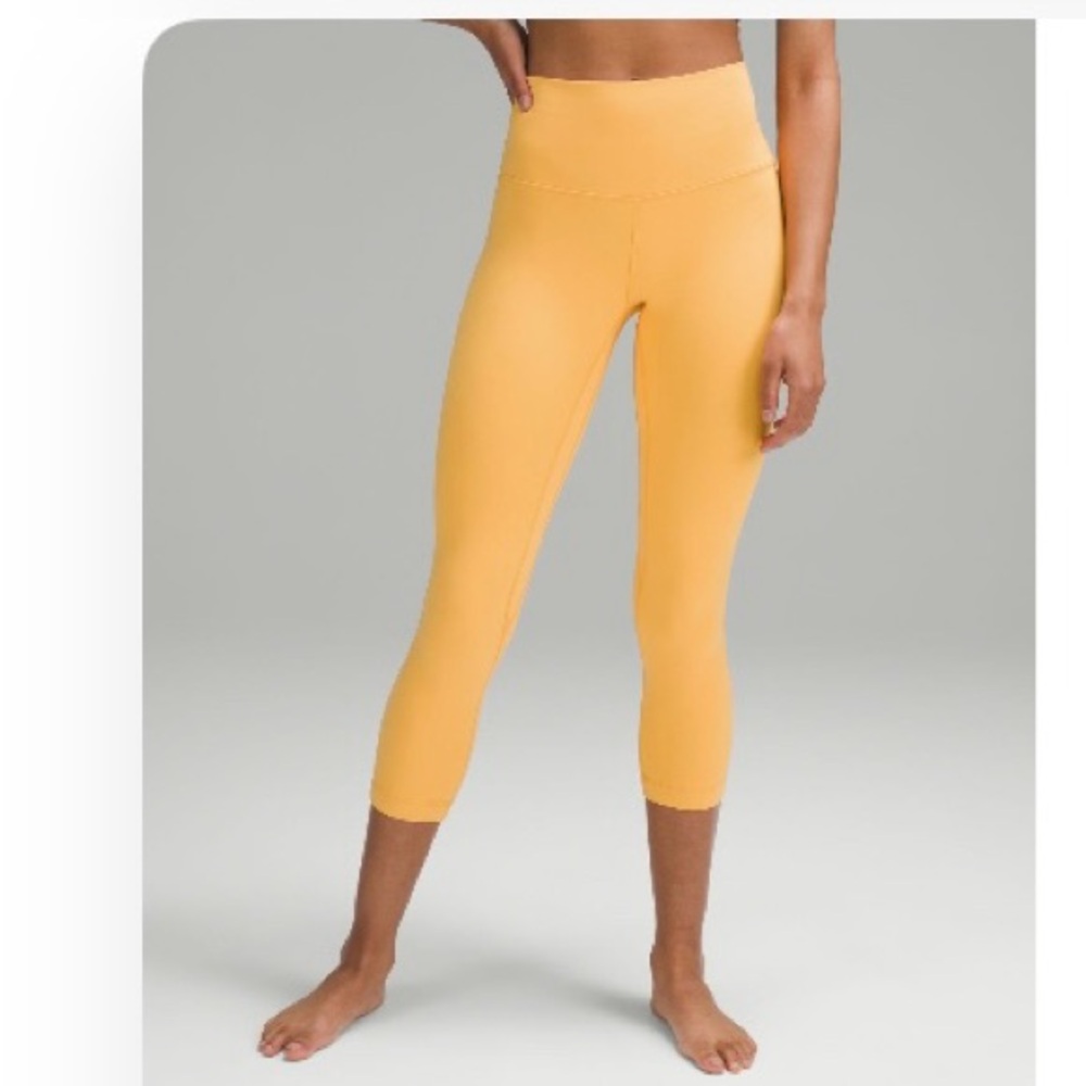 Lululemon Athletica Yellow Leggings